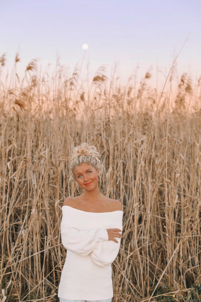 Lust For Life Knit Top White-Roy Dress