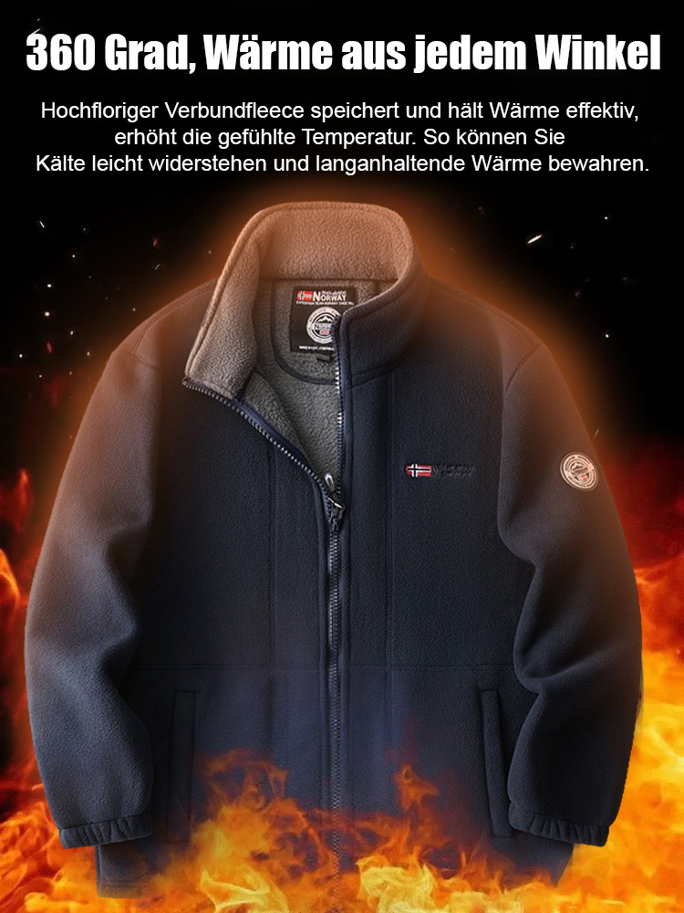 🔥【Norwegen-Exklusiv】Doppelseitiger Premium-Mantel – Handgefertigt in Norwegen, Perfekt für Jede Jahreszeit
