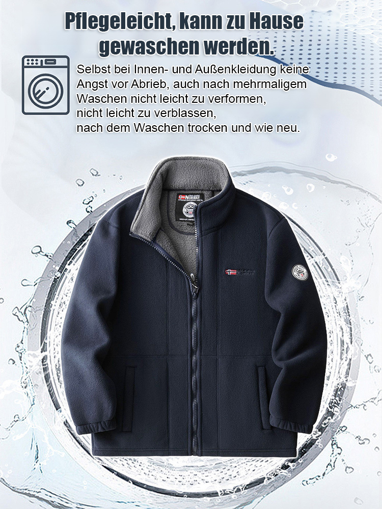 🔥【Norwegen-Exklusiv】Doppelseitiger Premium-Mantel – Handgefertigt in Norwegen, Perfekt für Jede Jahreszeit