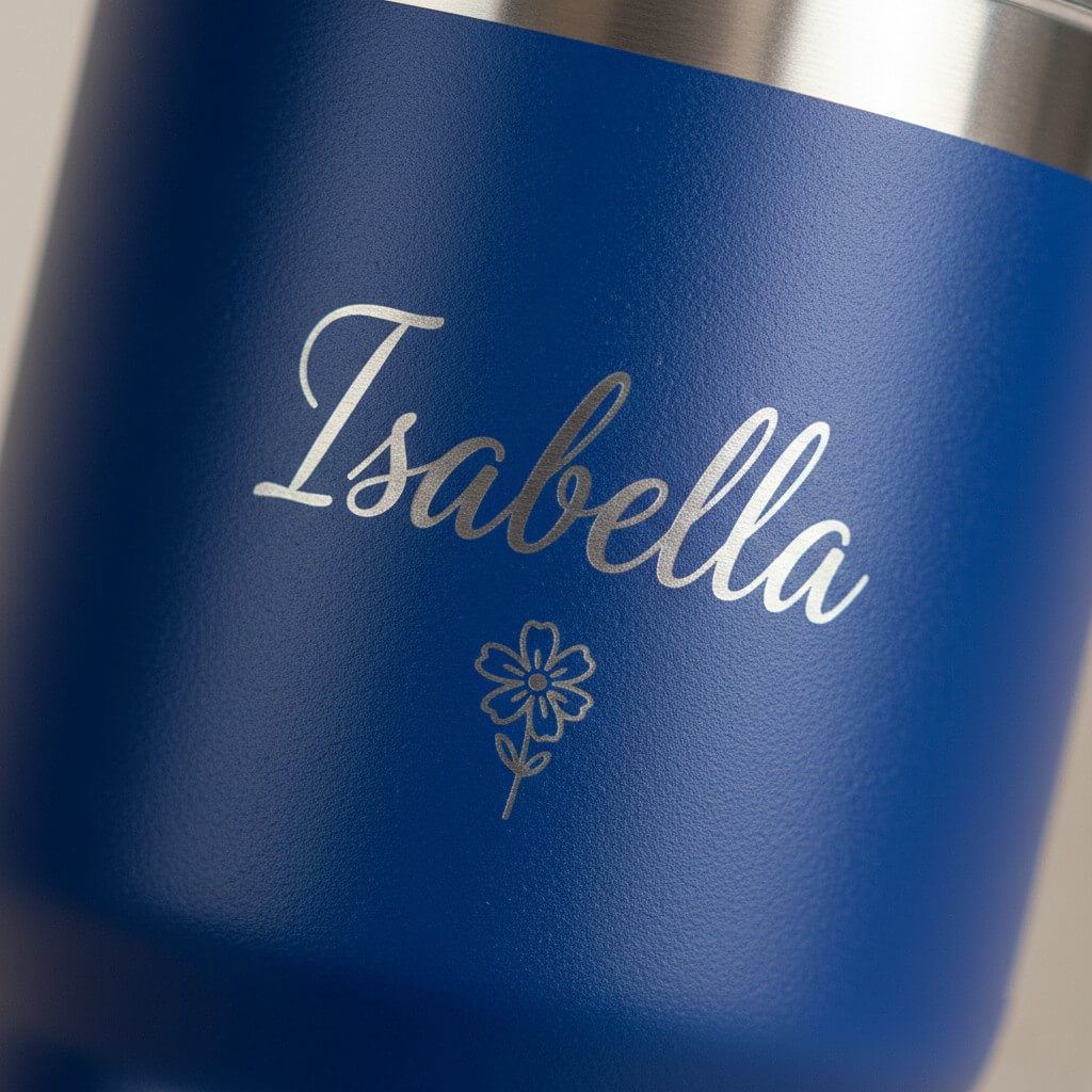 Personalized 20oz Palm Tree Tumbler - Bridesmaid Gift & Travel Mug