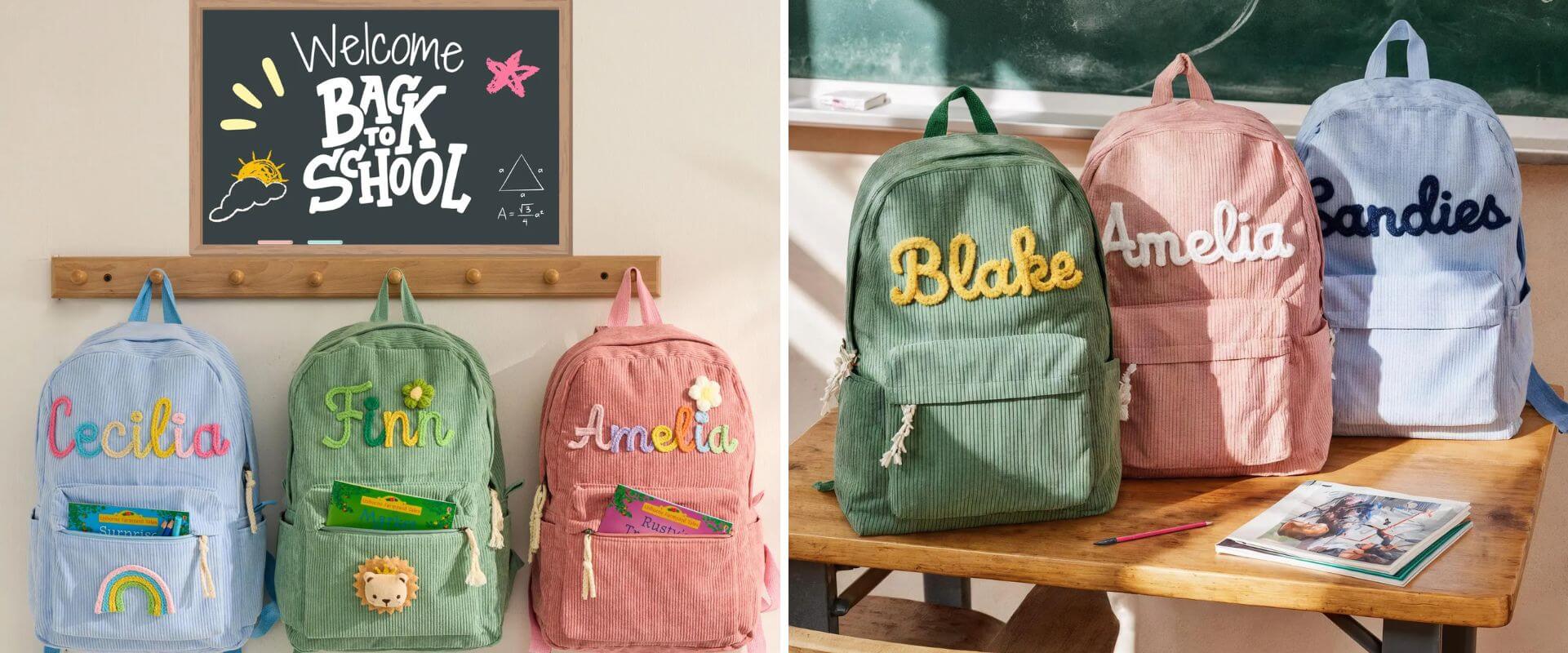 Every student needs a backpack, but a customized one can make that first day of school extra special. Add their name, initials, or a favorite design. Not only does it stand out in the hallway, but it&rsquo;s also practical for carrying books, lunch, and everything else a busy student needs.