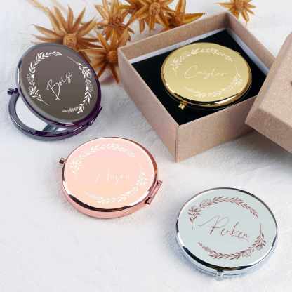Personalized Compact Mirrors - Unique Custom Designs for Any Occasion