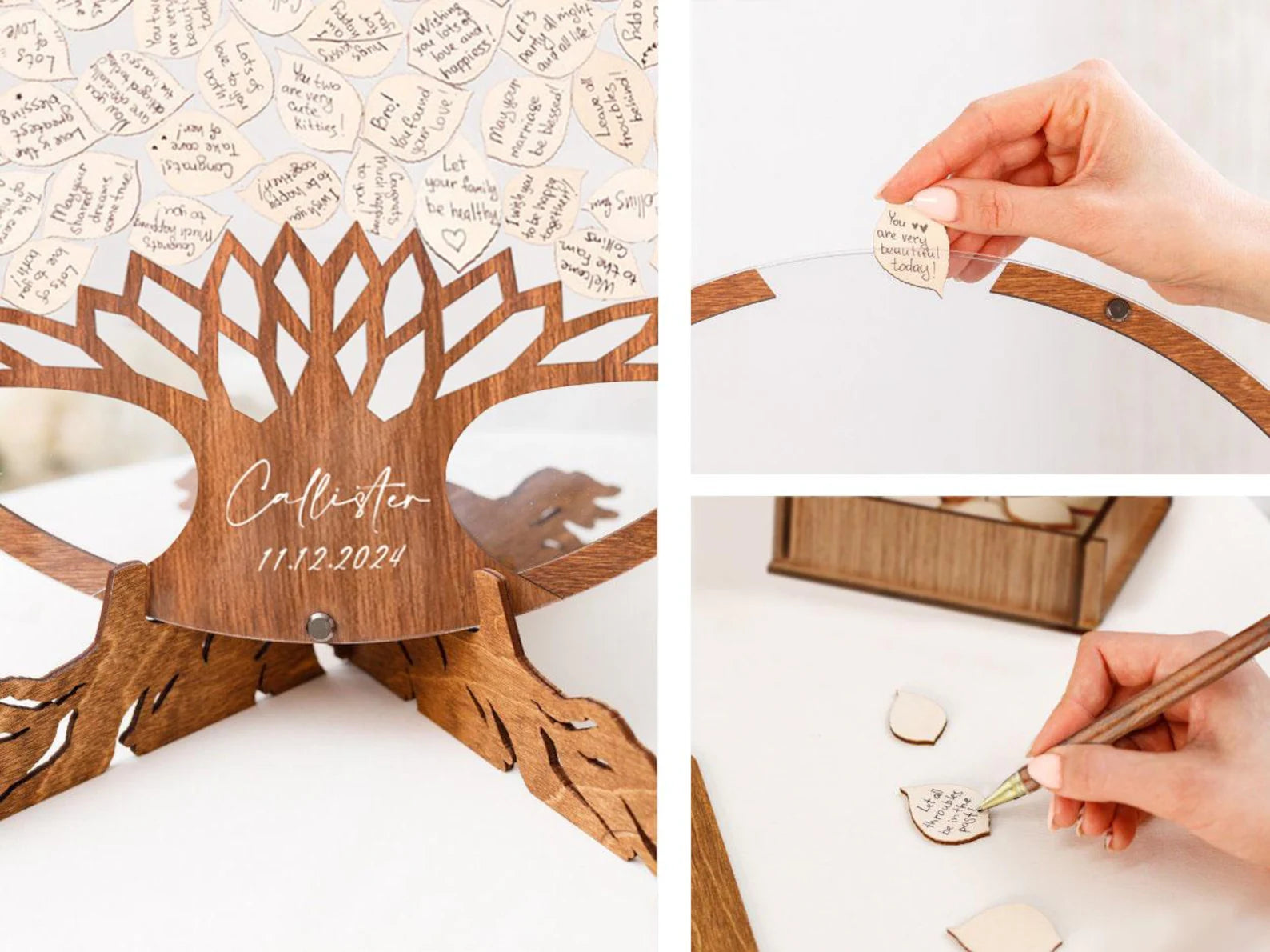 Personalized Family Tree Wedding Guest Book – A Meaningful Alternative for Your Wedding