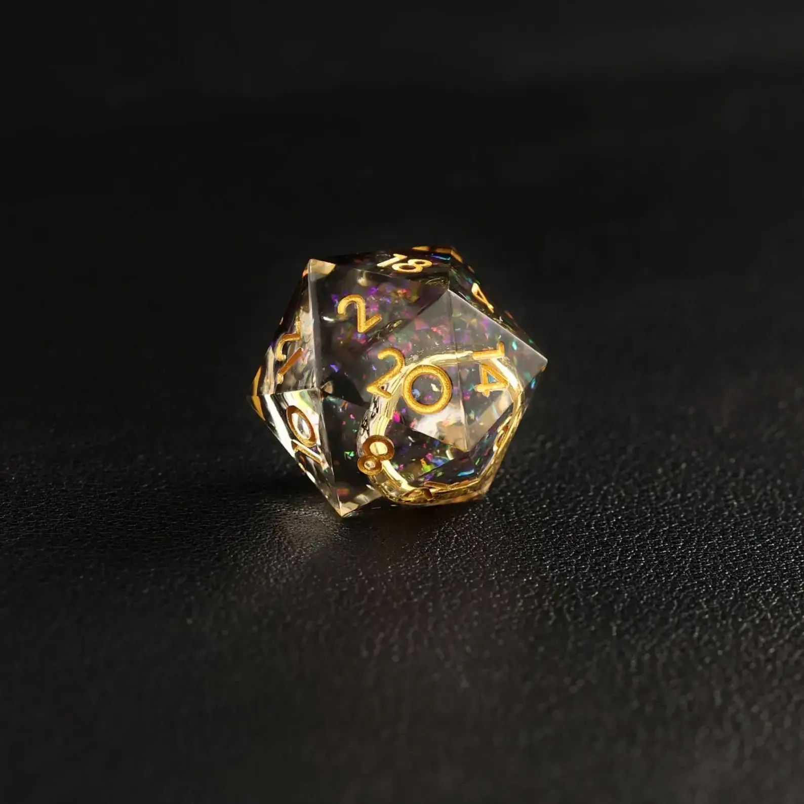 Black Brass Ring Dice – The Lord of the Rings Dice Set