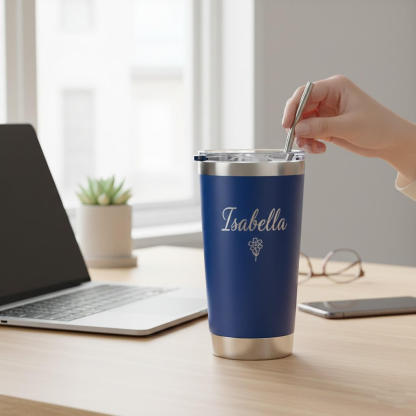 personalized 20oz stainless tumbler