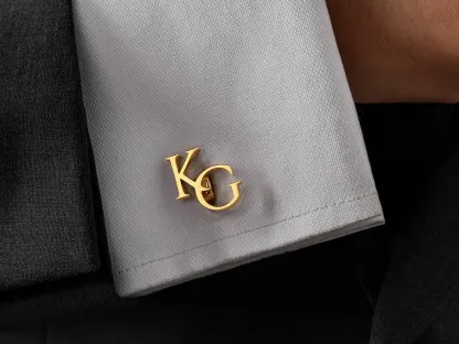Personalized Cufflinks – Custom Initials, Wedding & Best Man Gifts