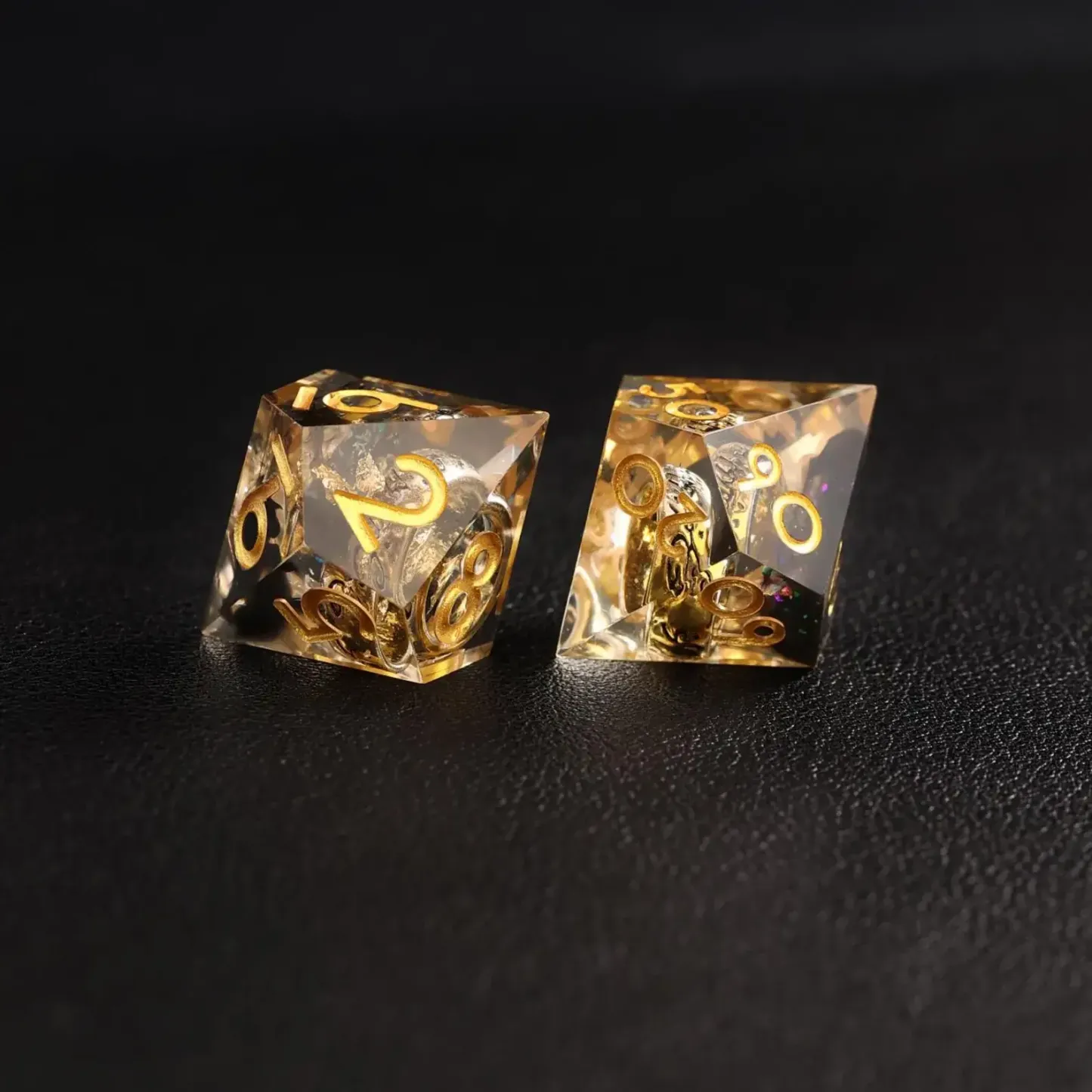 Black Brass Ring Dice – The Lord of the Rings Dice Set