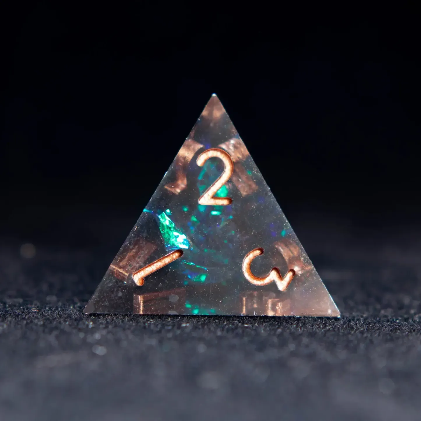 Black & Blue DND Dice Set – Sharp Edge Polyhedral D6 & D20, Perfect Gift for RPG Players