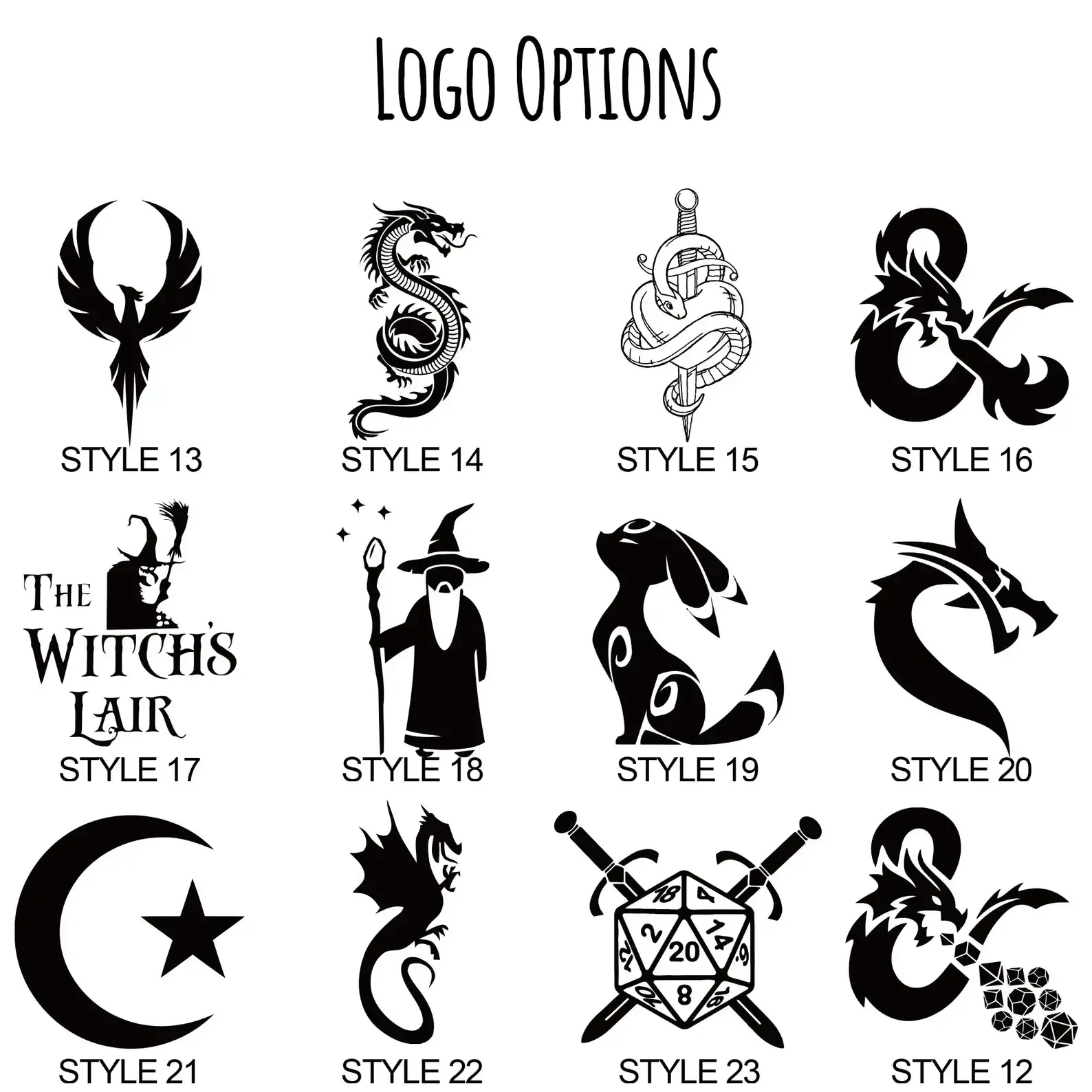 Personalized DND dice box service, Only service, not include box