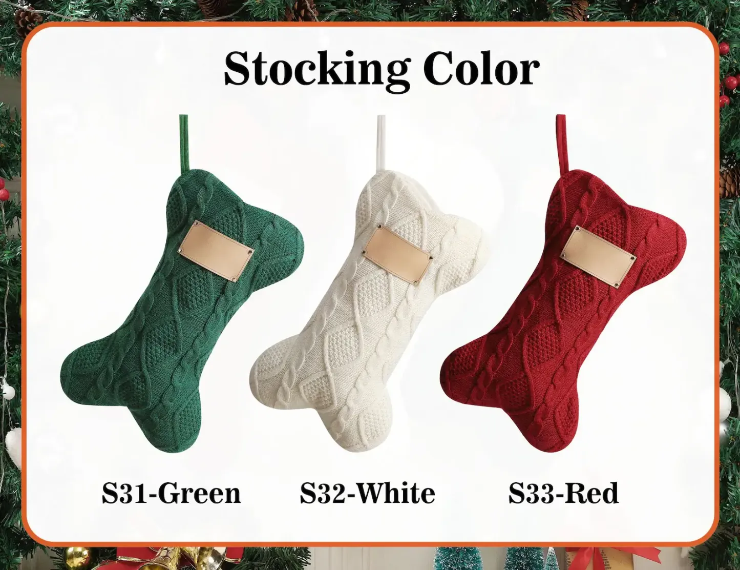 2025 Custom Pet Christmas Stocking