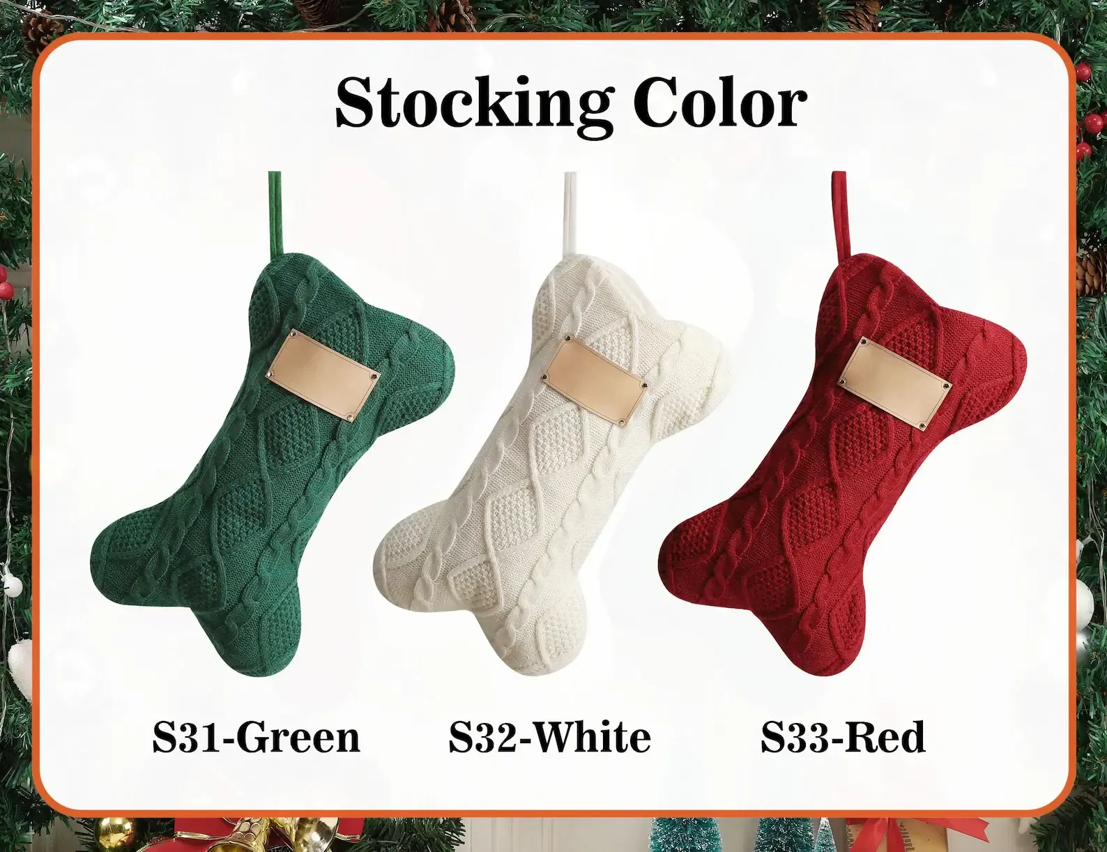 2025 Custom Pet Christmas Stocking