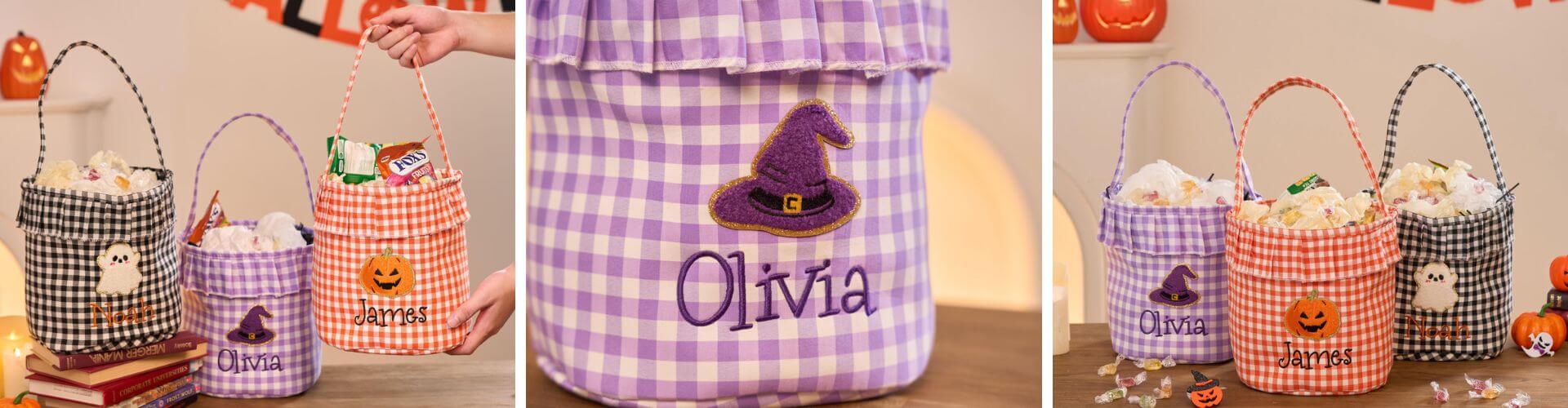 Kids&rsquo; Favorites: Personalized Halloween Candy Bags