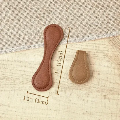 Personalized Leather Magnetic Bookmark – Initials/Name Gift for Men & Women