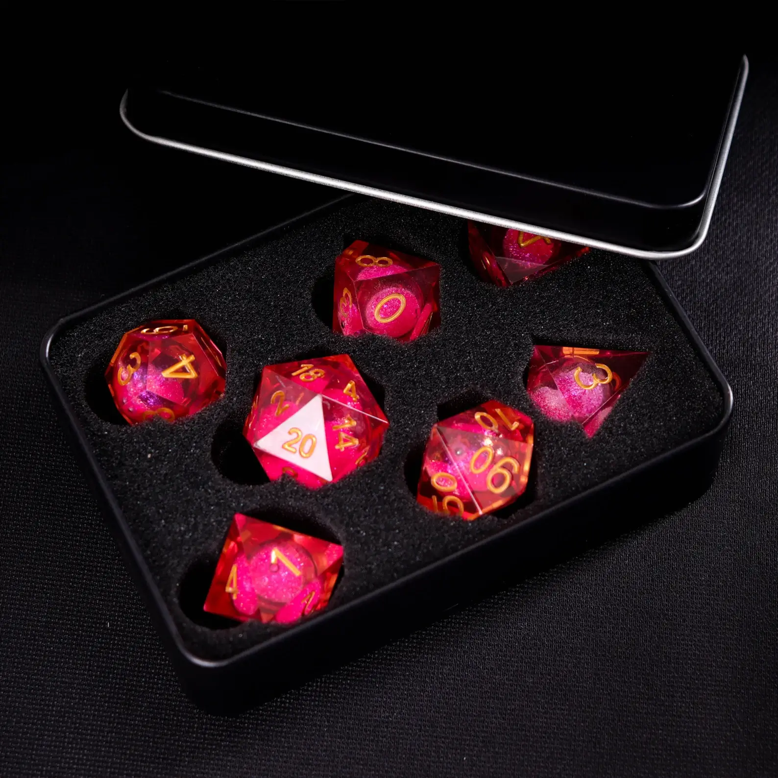 Personalized DND dice box service, Only service, not include box