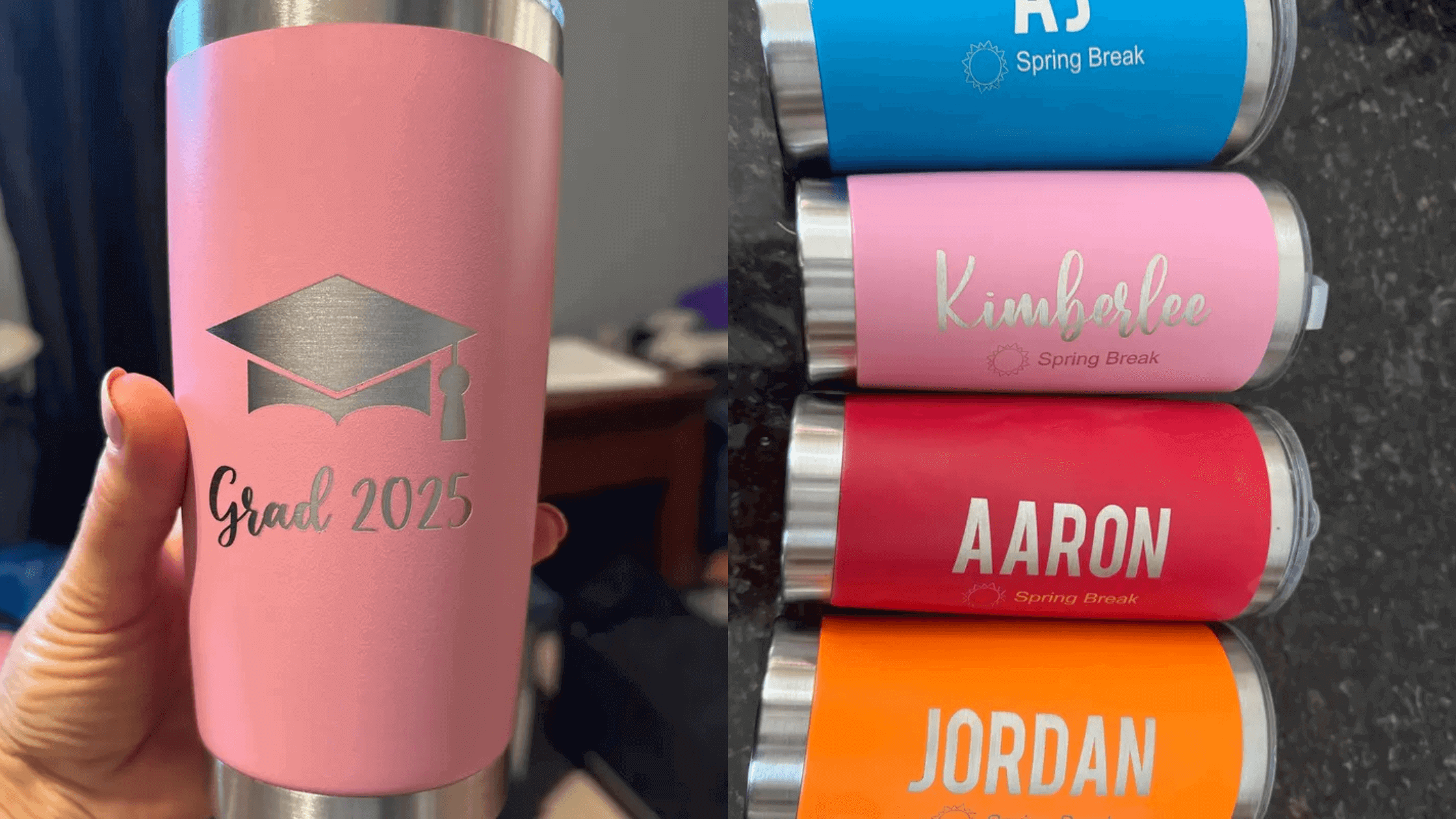 🎁 A Custom Tumbler That Brings Every Celebration to Life