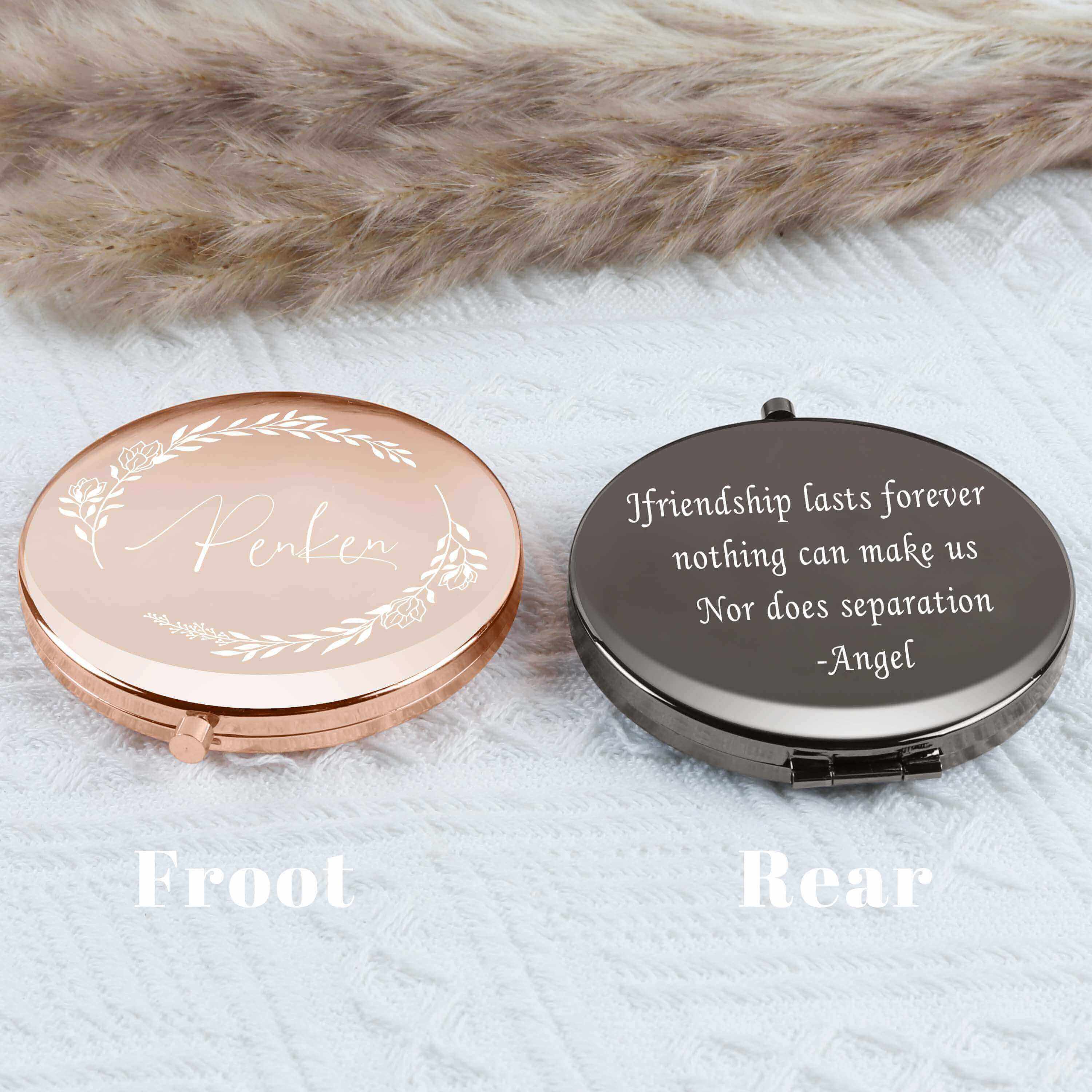 Personalized Compact Mirrors - Unique Custom Designs for Any Occasion