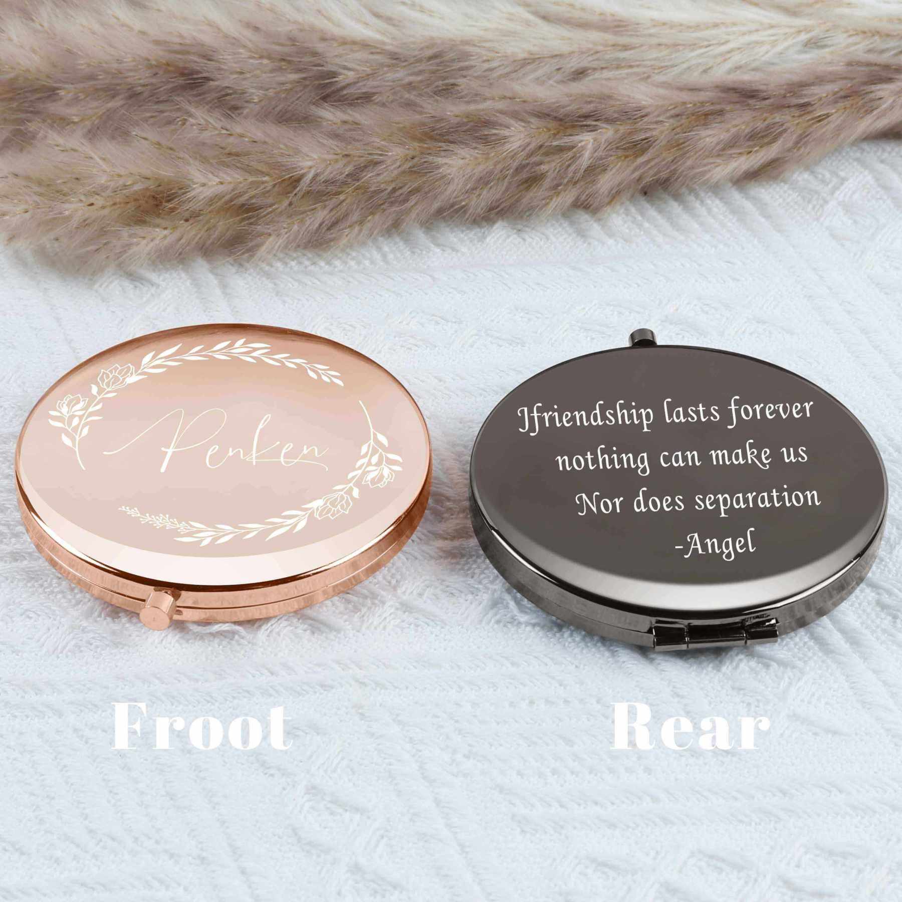 Personalized Compact Mirrors - Unique Custom Designs for Any Occasion