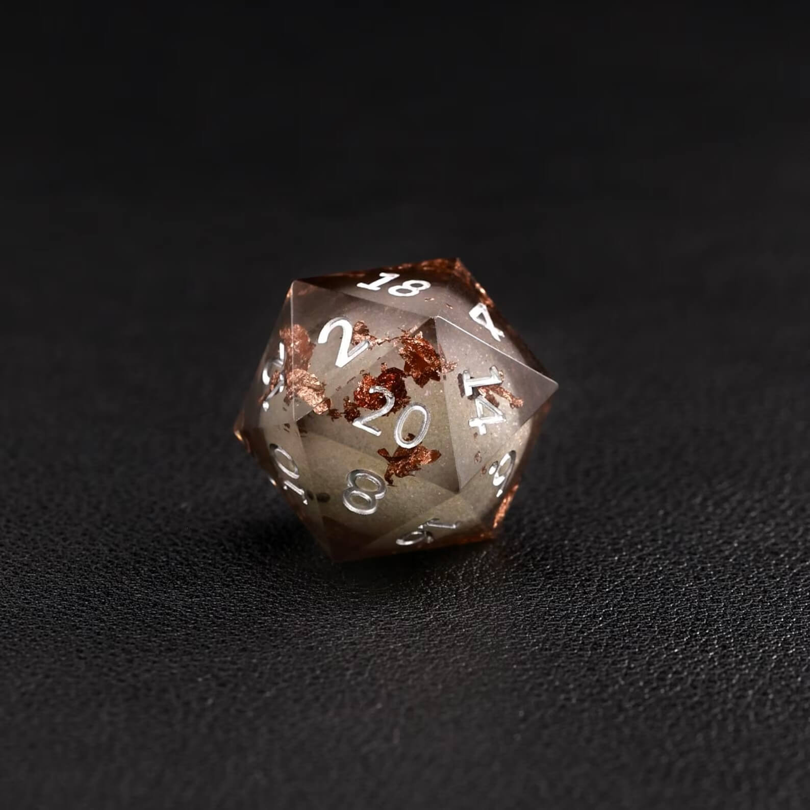 Black Copper Foil Liquid Core Dice