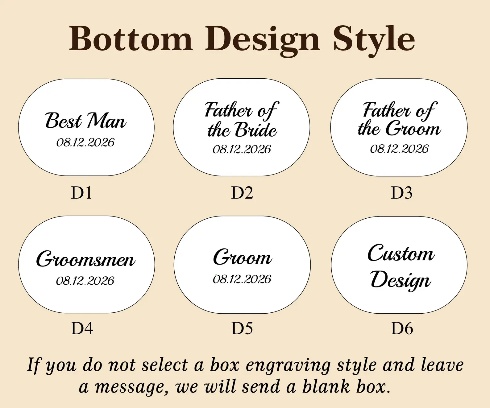 Personalized Cufflinks – Custom Initials, Wedding & Best Man Gifts