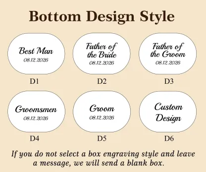 Personalized Cufflinks – Custom Initials, Wedding & Best Man Gifts