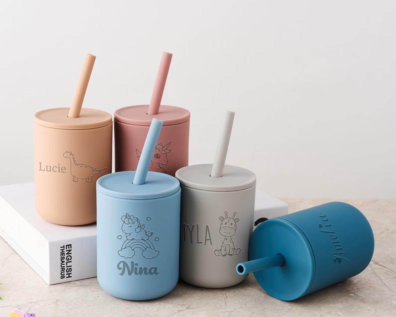 Personalized Baby & Toddler Training Cup | BPA-Free Leak-Proof Infant Cup