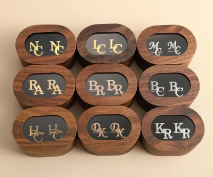 Personalized Cufflinks – Custom Initials, Wedding & Best Man Gifts