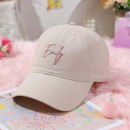 Custom Embroidered Cap – Design Your Own Hat