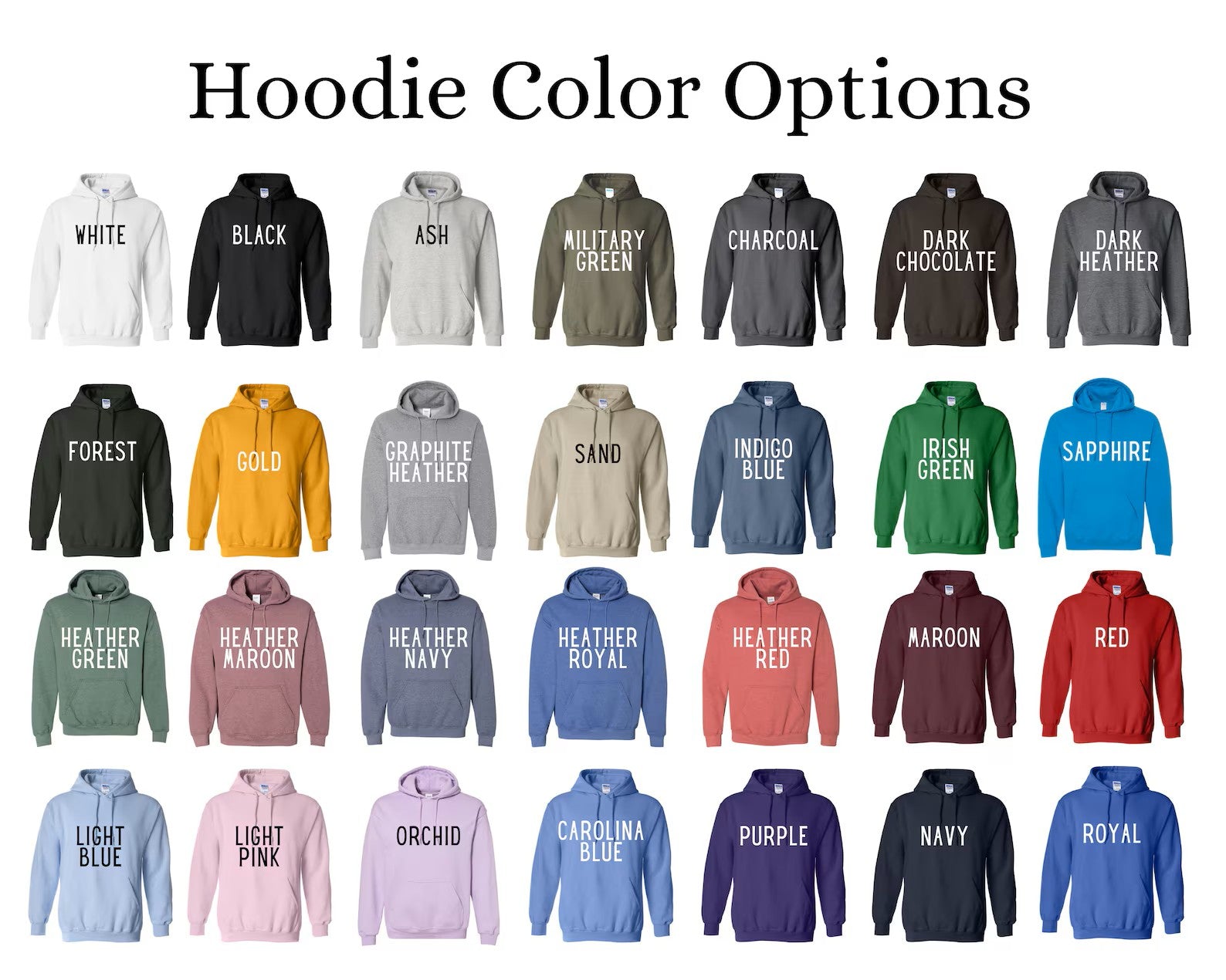 Custom Embroidered Roman Numeral Hoodie - Couples Gift & 1st Anniversary gift