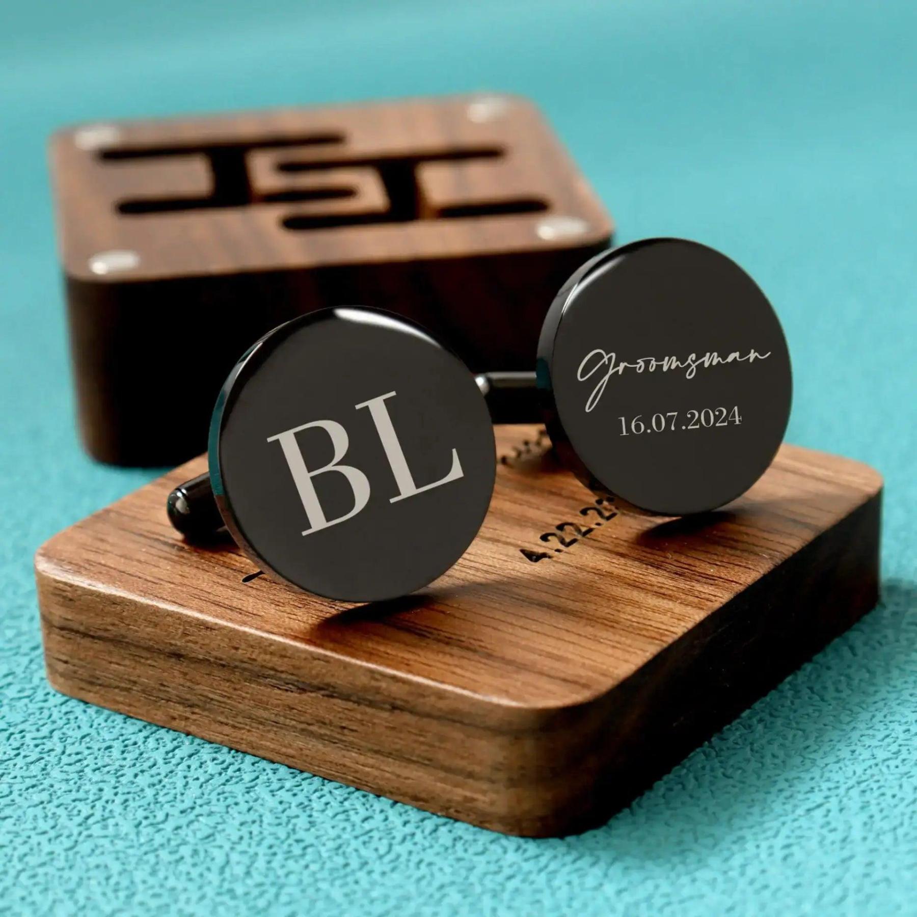 Groomsman Gift - Cufflinks with Box