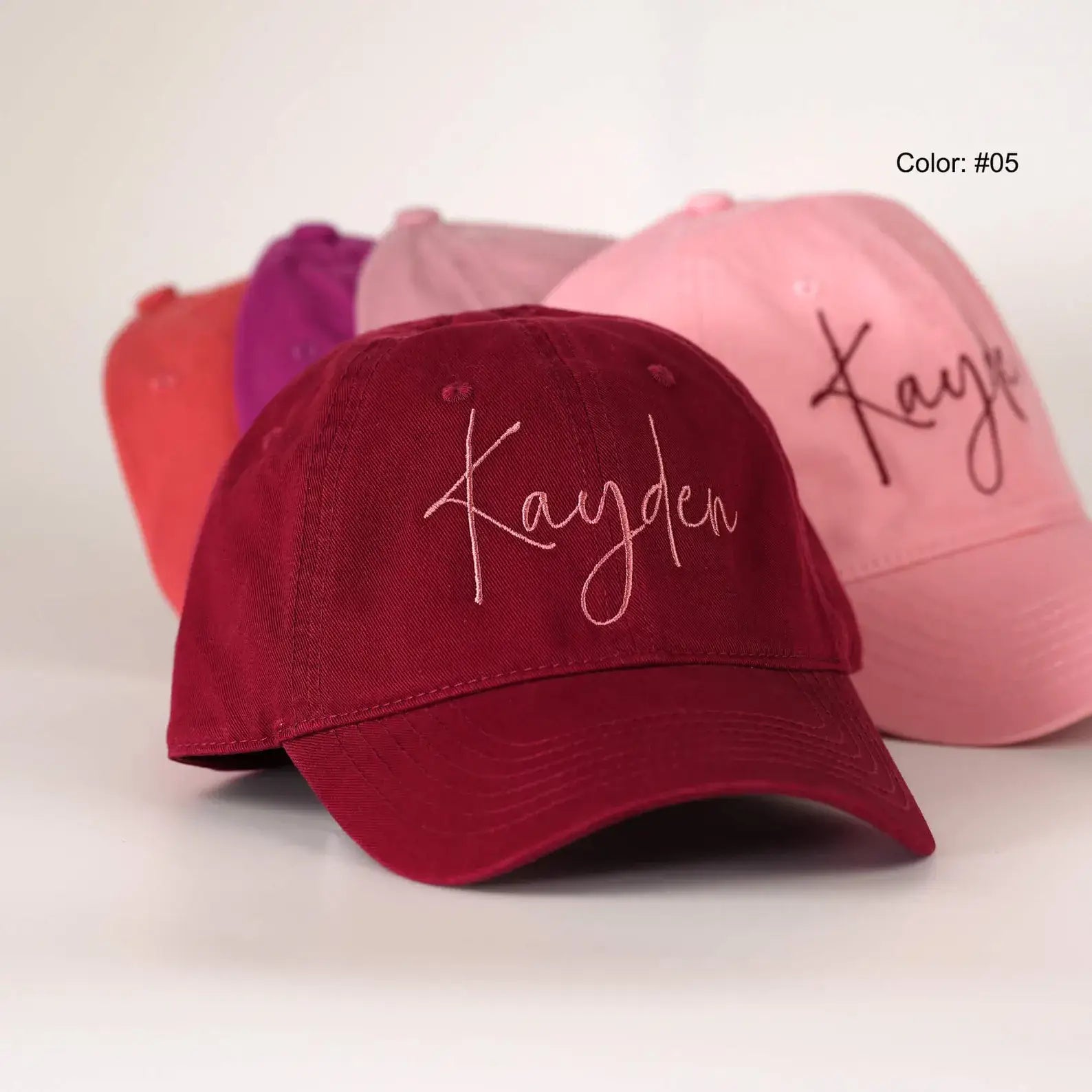 Custom Text Embroidered Hat - Gift For New Dad Mom, Gift For Bride, Bachelorette, Christmas Gift