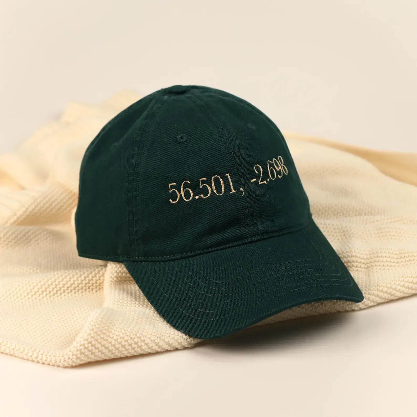 Custom Text Embroidered Hat - Gift For New Dad Mom, Gift For Bride, Bachelorette, Christmas Gift