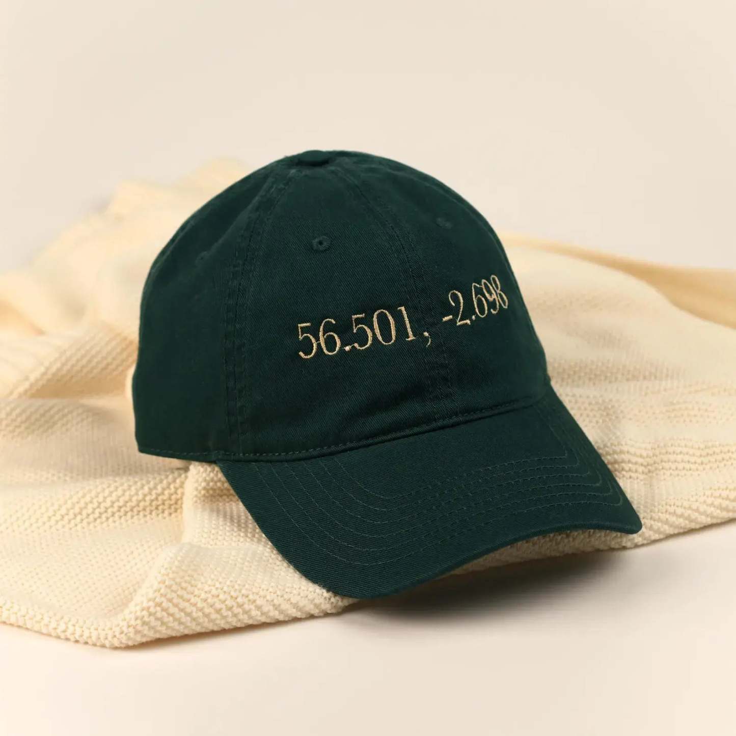 Custom Text Embroidered Hat - Gift For New Dad Mom, Gift For Bride, Bachelorette, Christmas Gift