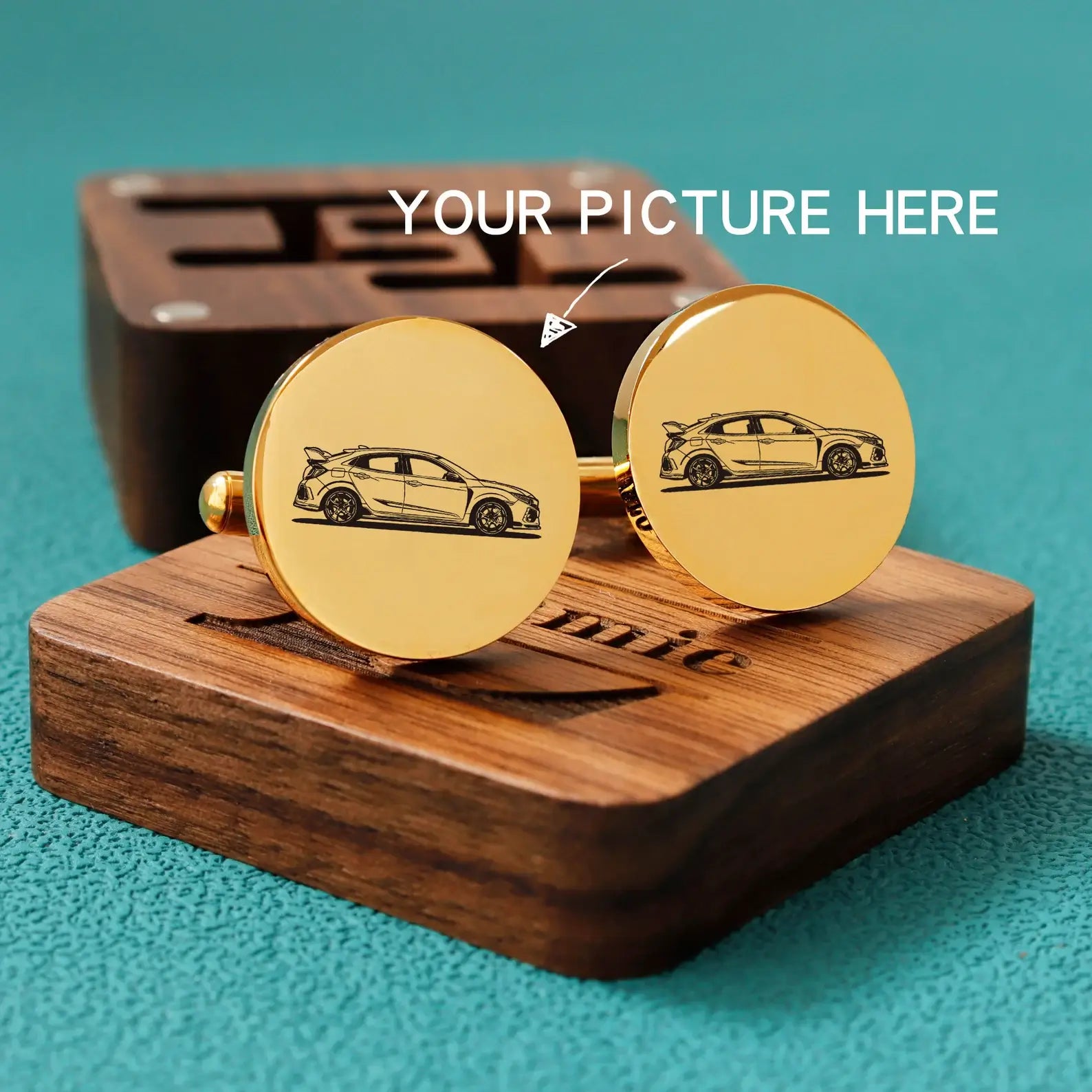 Customized Pet Cufflinks Set