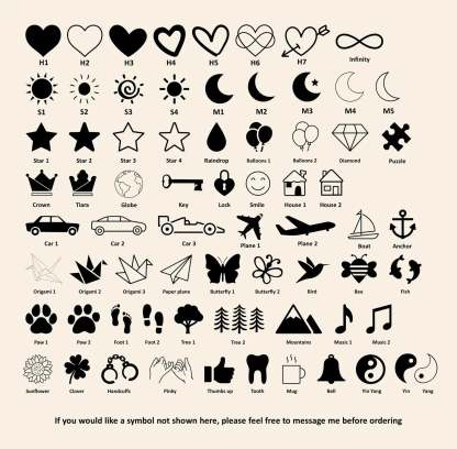 Personalised Engraved Heart Necklace | Custom Gift for Her