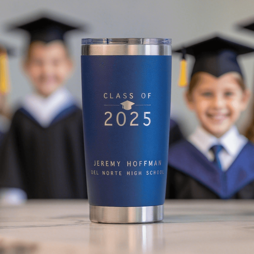 Personalized 20oz Tumbler – Perfect Graduation & Teacher Appreciation Present