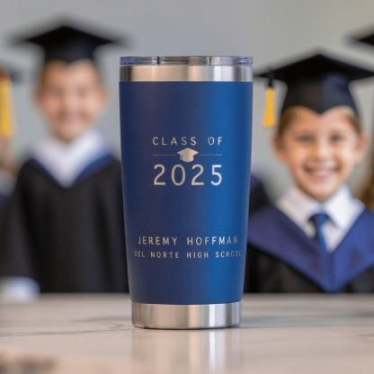 Personalized 20oz Tumbler – Perfect Graduation & Teacher Appreciation Present