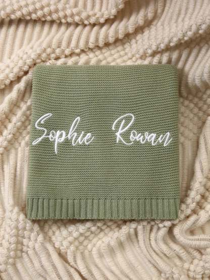 Personalized baby blanket with name - Perfect Gift for Newborns & Toddlers
