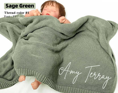 Personalized baby blanket with name - Perfect Gift for Newborns & Toddlers