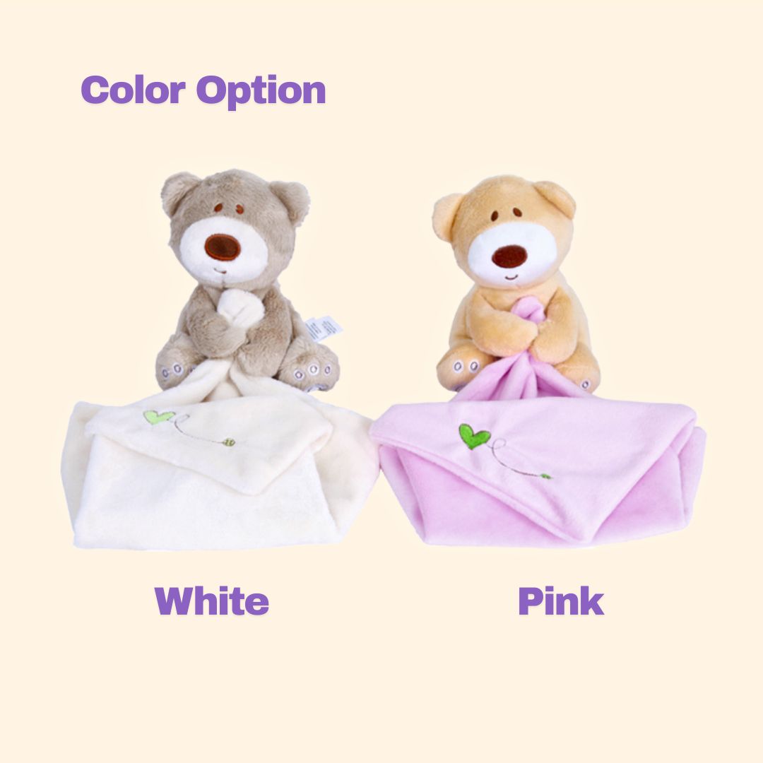 Personalized Bear Embroidered Comfort Towel