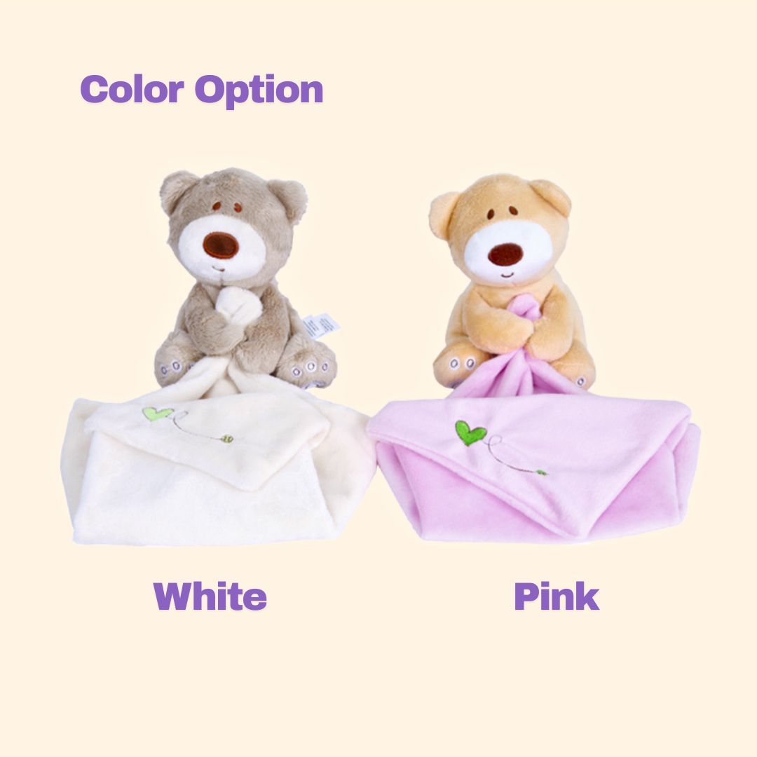 Personalized Bear Embroidered Comfort Towel