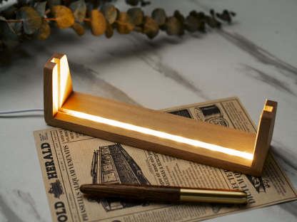 Personalized Desk Nameplate with pattern