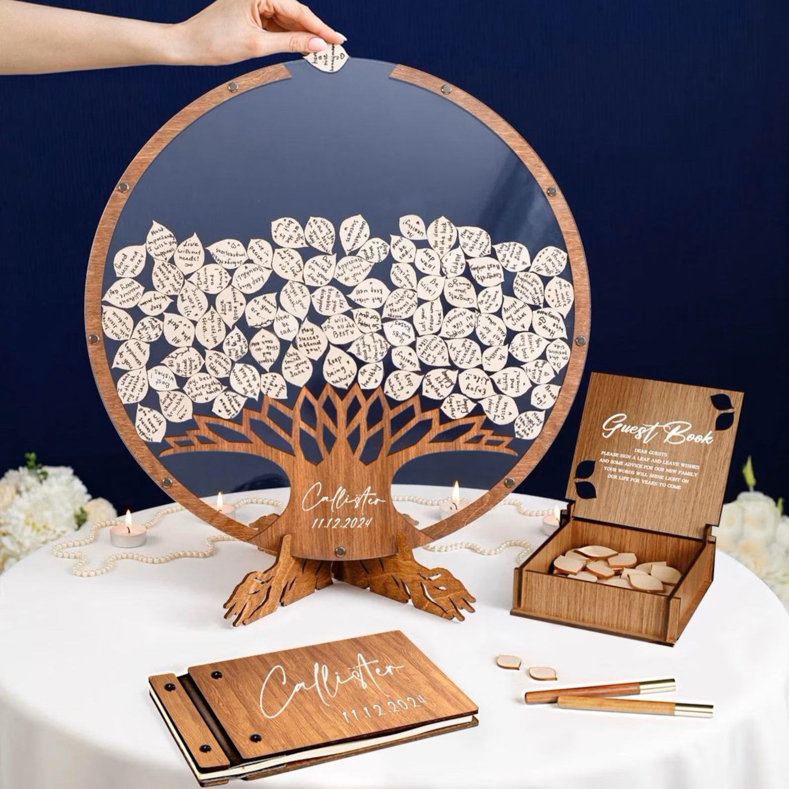Personalized Family Tree Wedding Guest Book – A Meaningful Alternative for Your Wedding