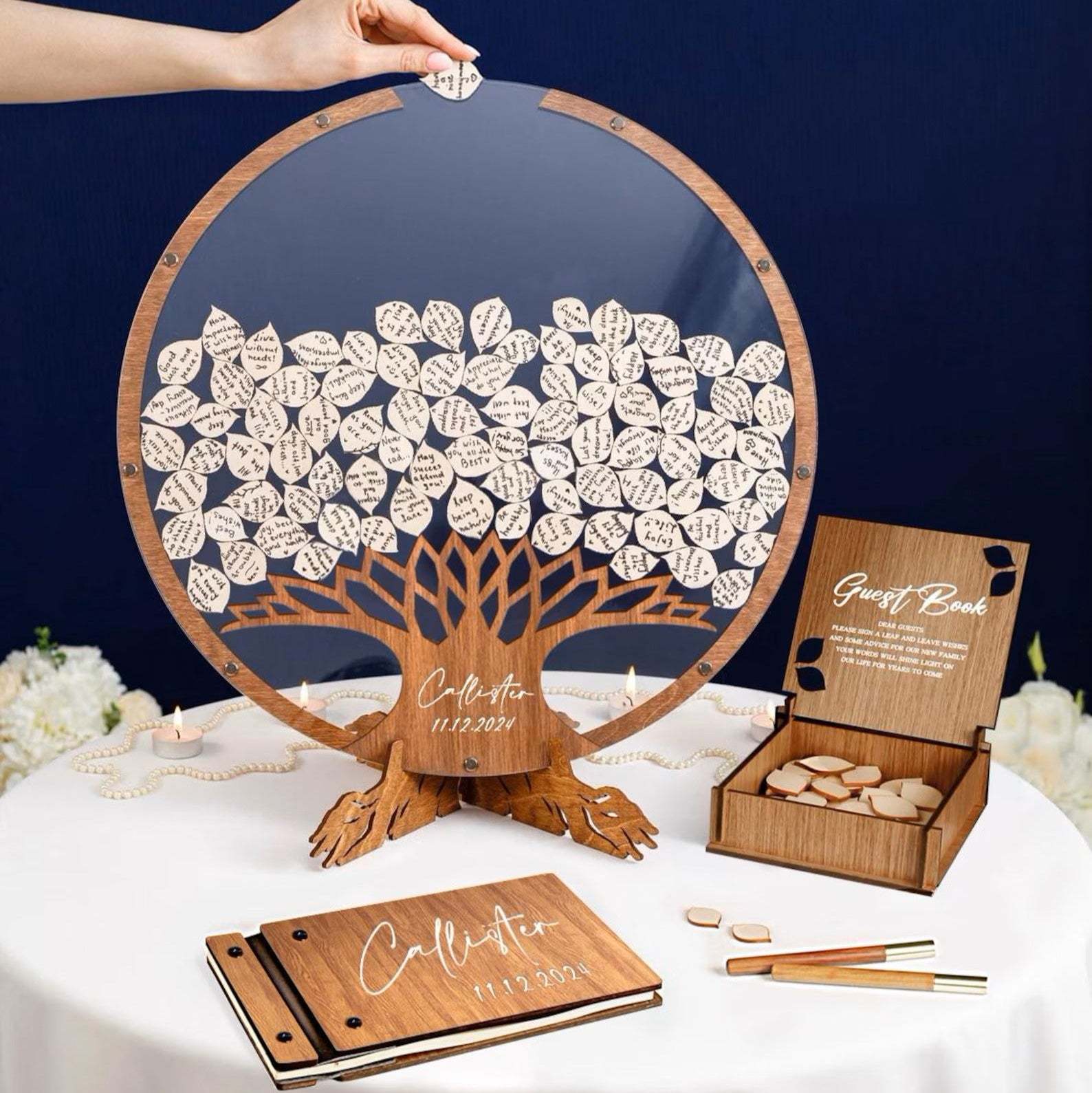 Personalized Family Tree Wedding Guest Book – A Meaningful Alternative for Your Wedding