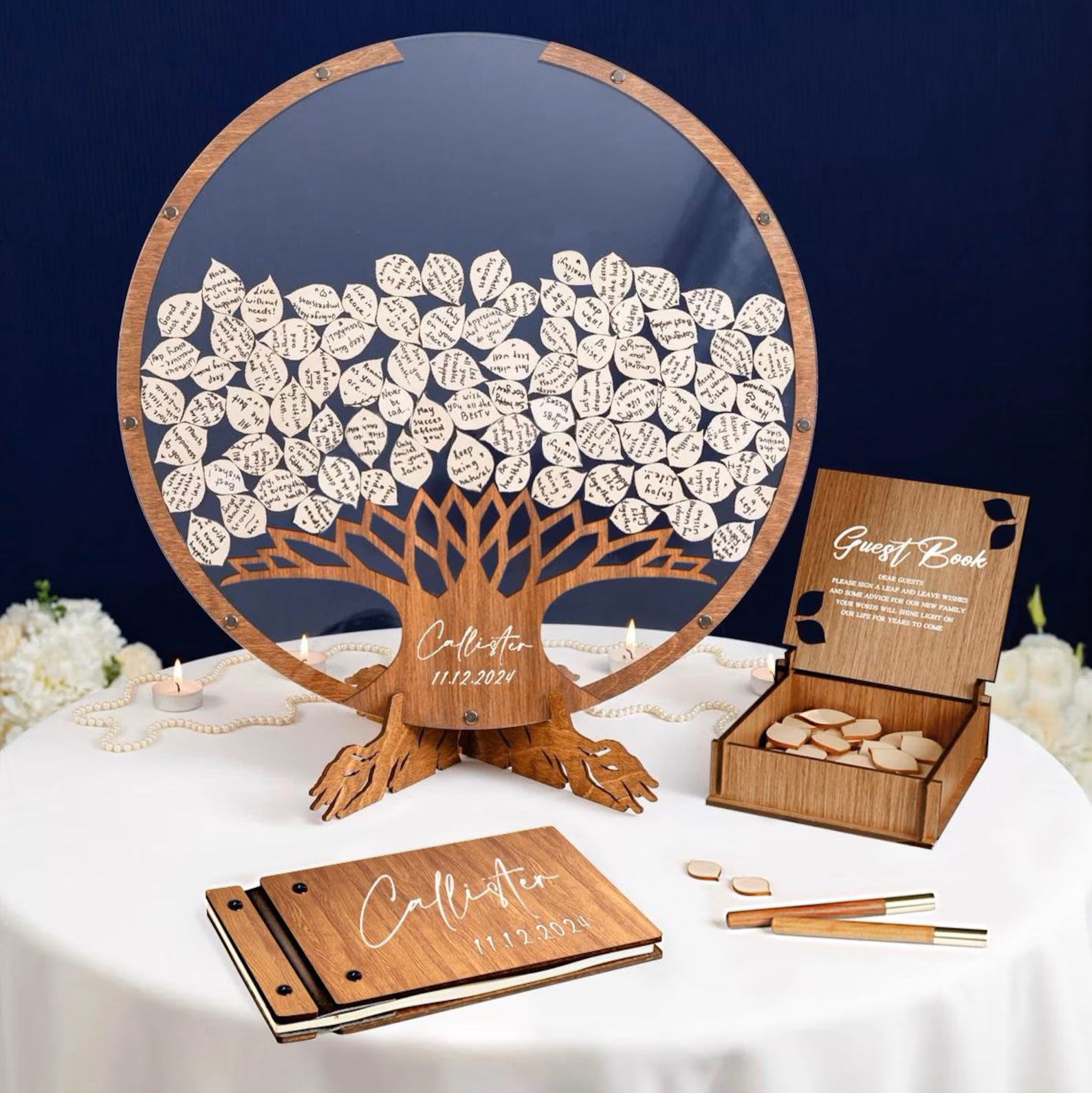 Personalized Family Tree Wedding Guest Book – A Meaningful Alternative for Your Wedding