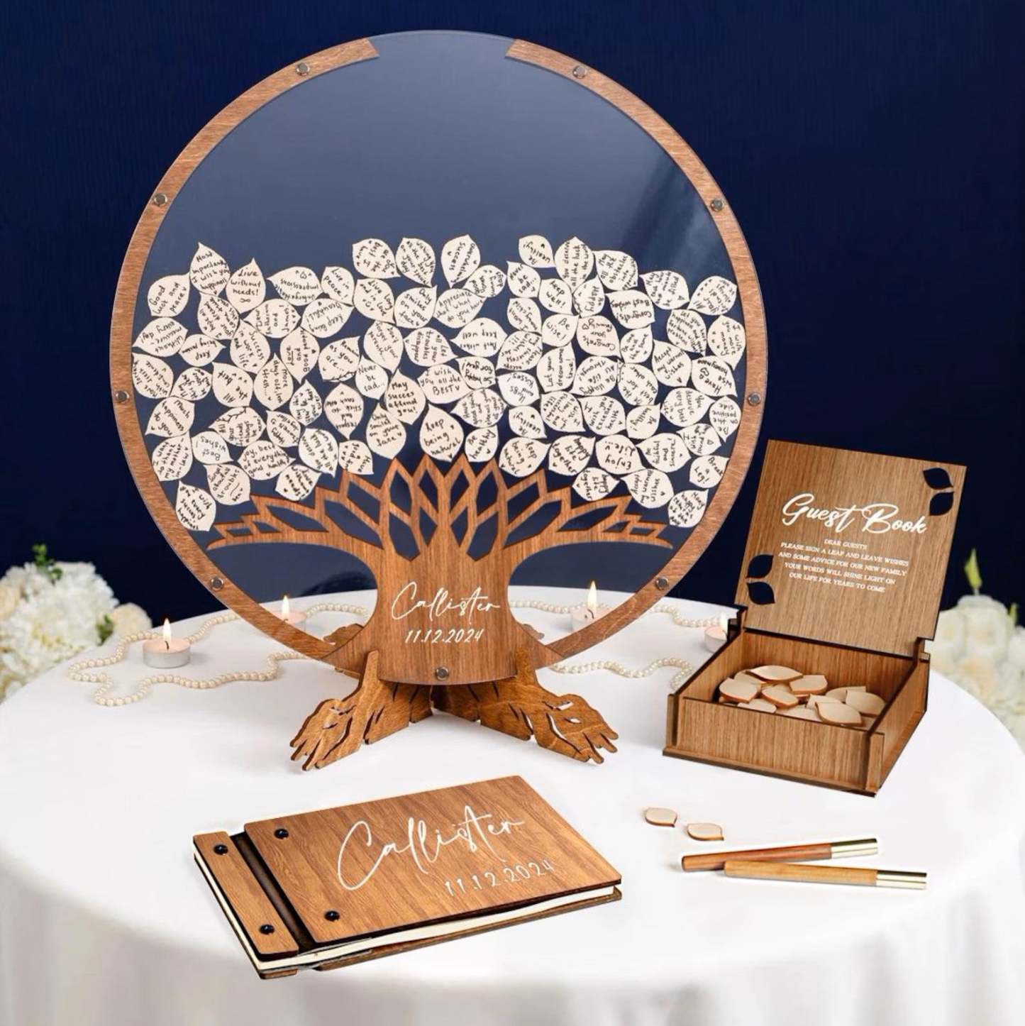 Personalized Family Tree Wedding Guest Book – A Meaningful Alternative for Your Wedding