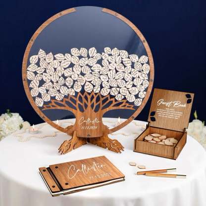 Personalized Family Tree Wedding Guest Book – A Meaningful Alternative for Your Wedding
