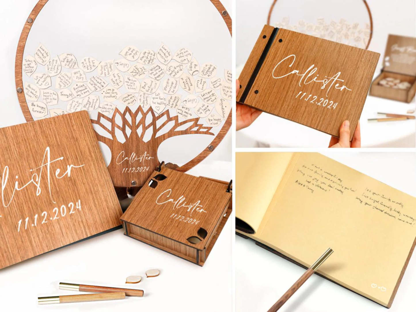 Personalized Family Tree Wedding Guest Book – A Meaningful Alternative for Your Wedding