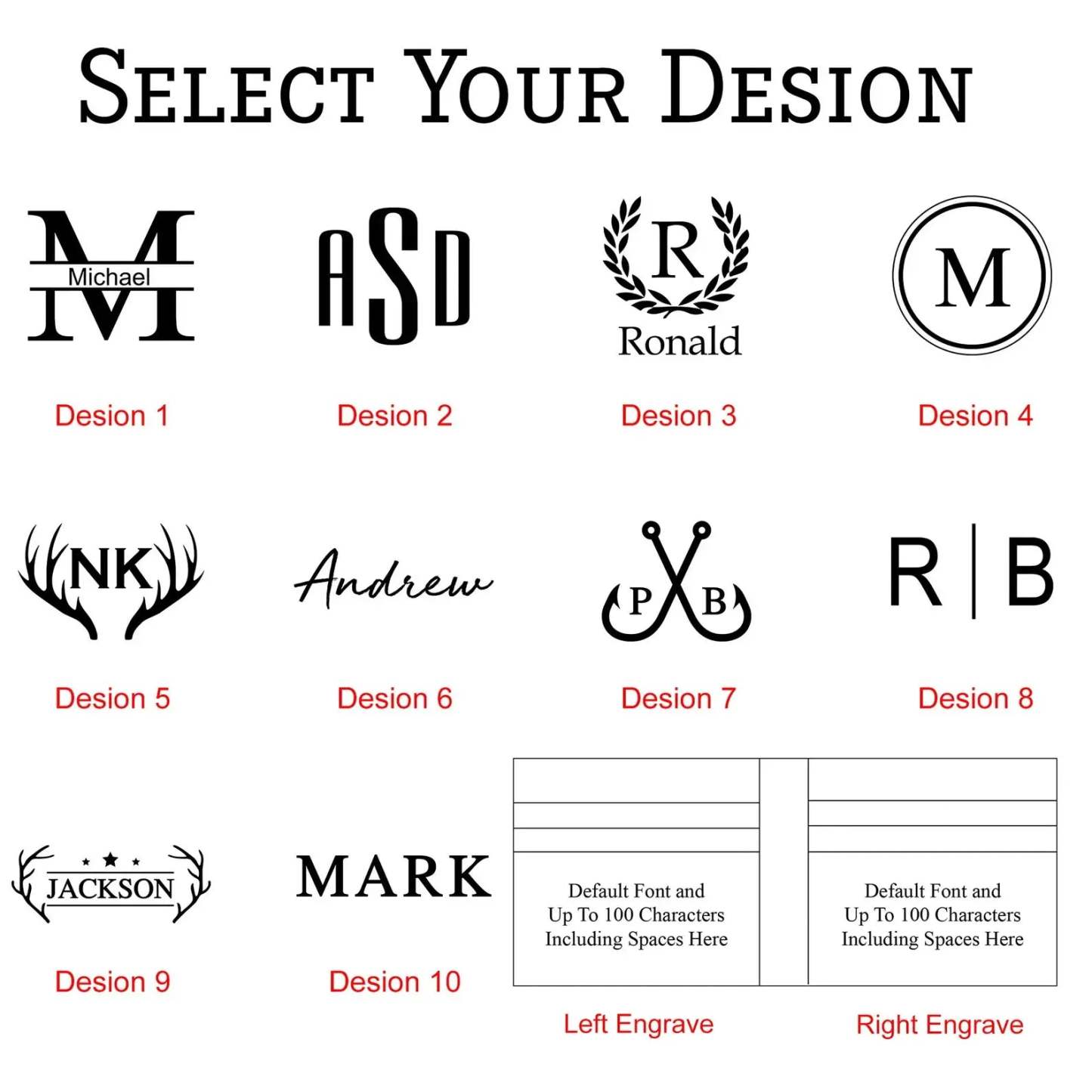 Personalized Men's Leather Wallet – Custom Engraved Bifold Wallet,  Perfect Gift for Him