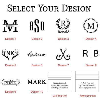 Personalized Men's Leather Wallet – Custom Engraved Bifold Wallet,  Perfect Gift for Him