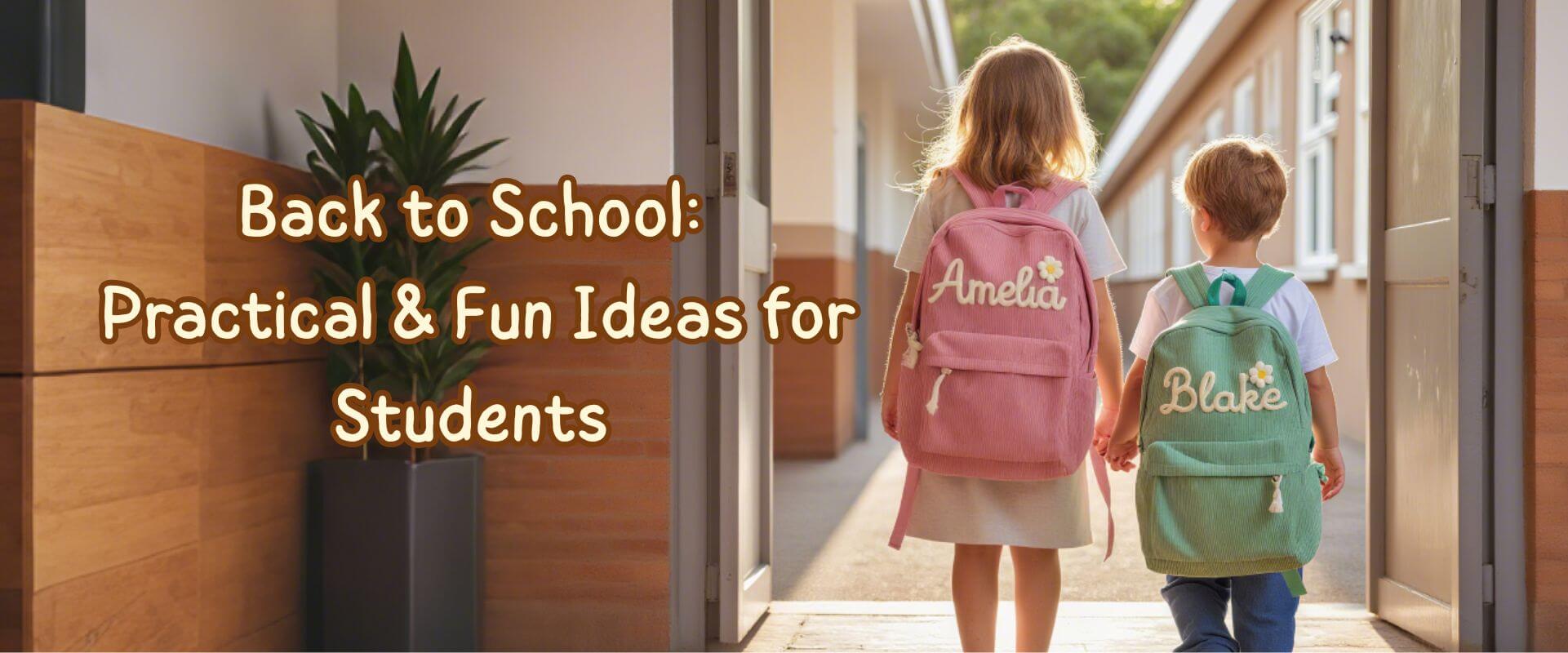 Back to School with Personalized Gifts: Practical & Fun Ideas for Students